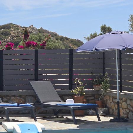 אגיה פרסקבי Villa Mavri Ruhige Private Pool Villa, Meerblick מראה חיצוני תמונה