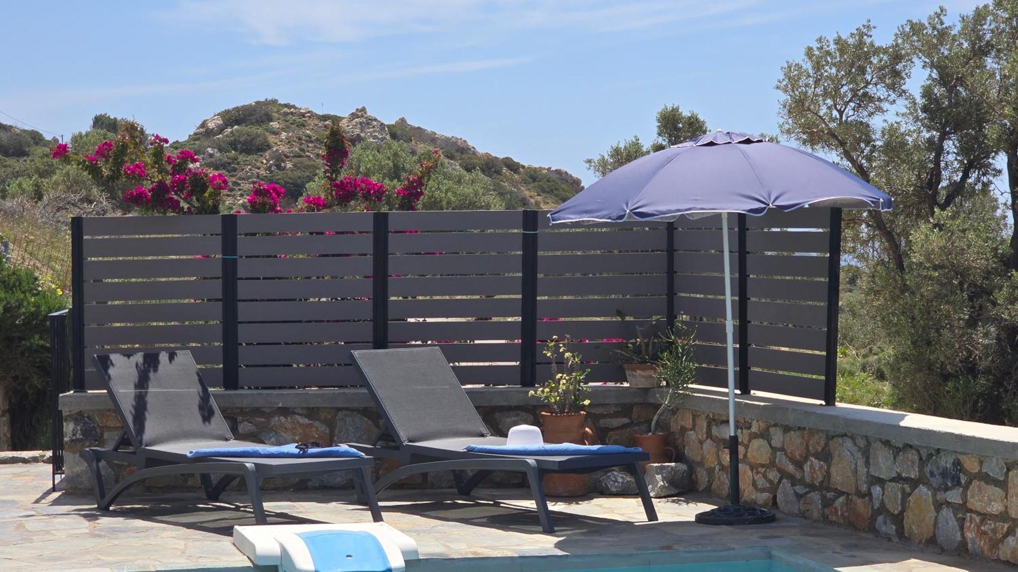 אגיה פרסקבי Villa Mavri Ruhige Private Pool Villa, Meerblick מראה חיצוני תמונה